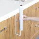 Kitchen Roll Holder Under Shelf Paper Towel Rack Over Door