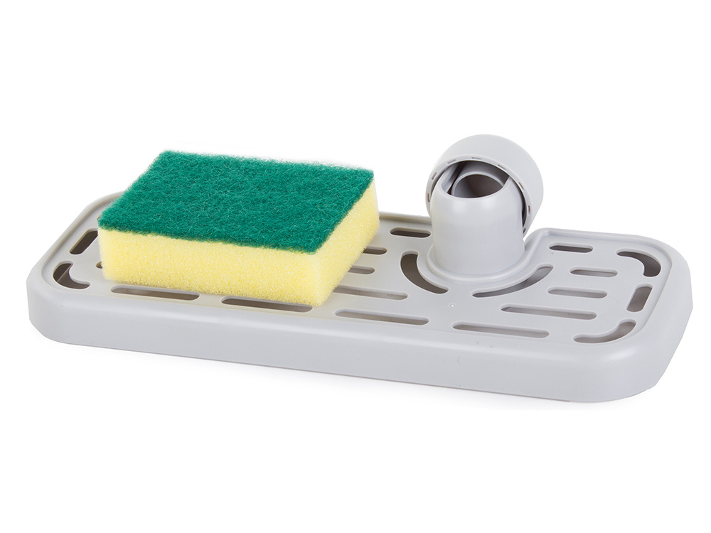 Sink Organiser, Kitchen Tap Sponge Shelf (1)