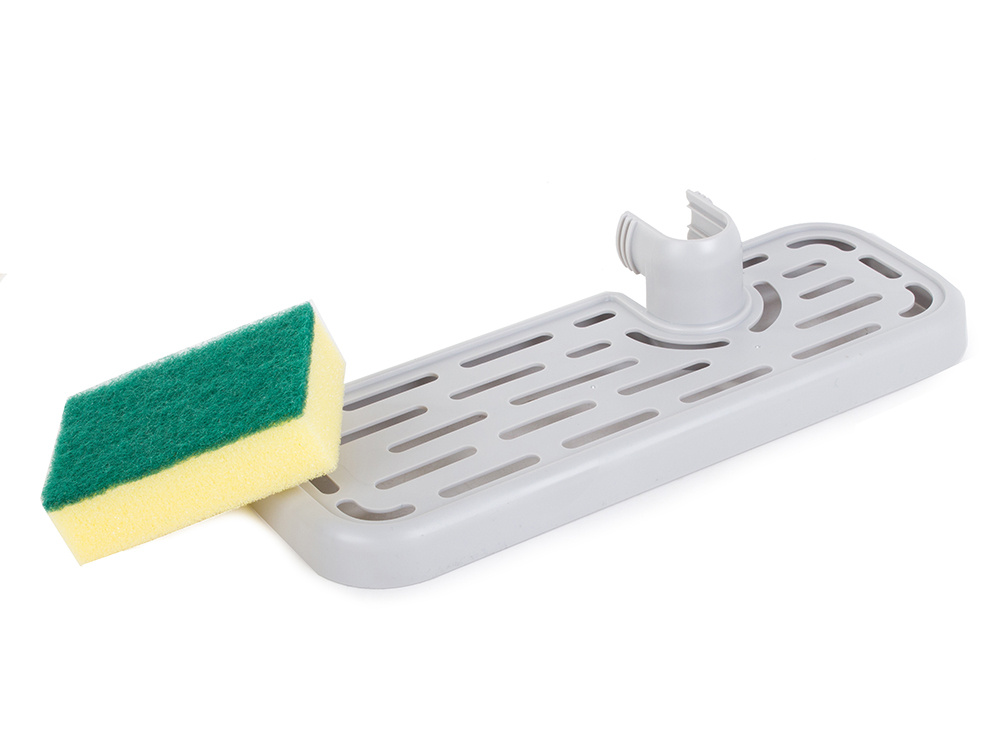 Sink Organiser, Kitchen Tap Sponge Shelf (6)