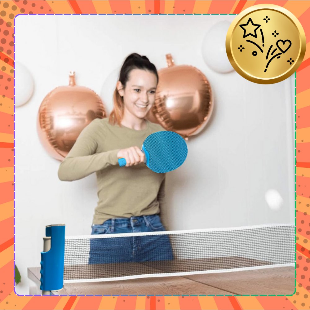 Table Tennis Ping Pong Set with Rackets Expandable Net and Balls (3)