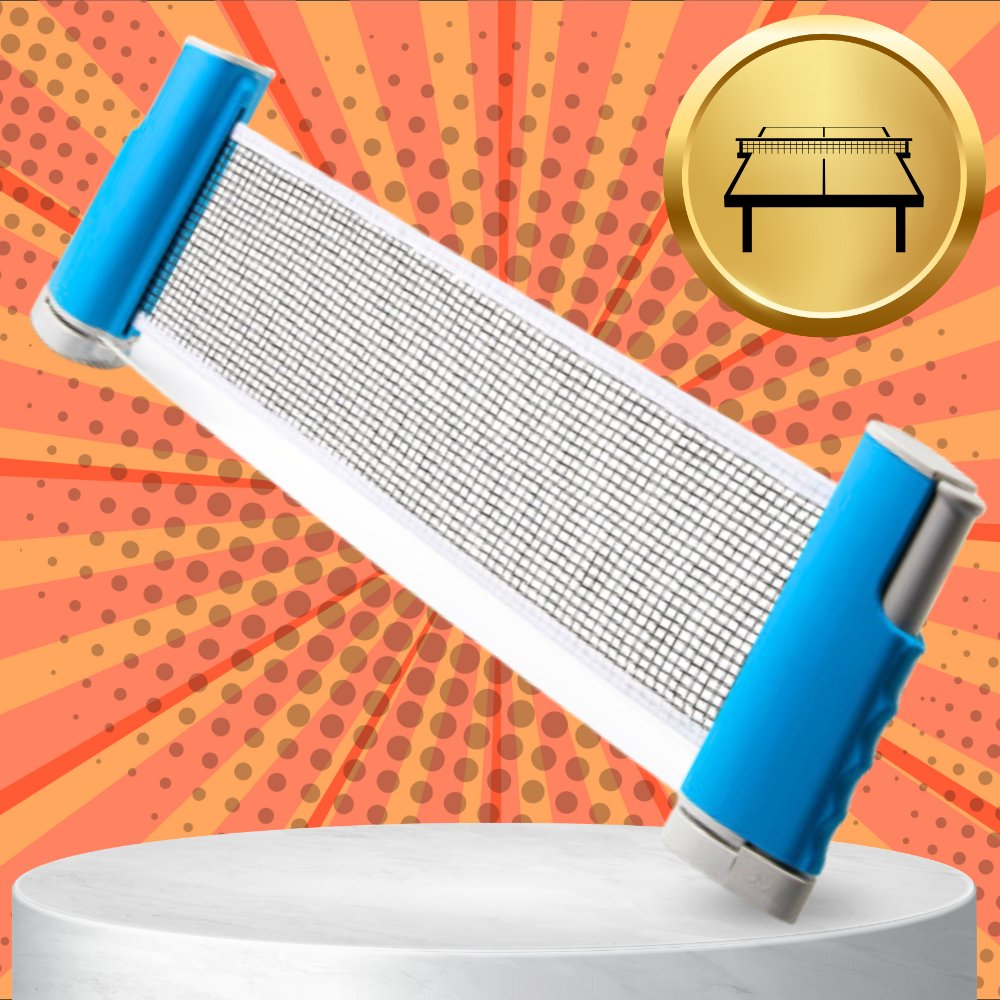 Table Tennis Ping Pong Set with Rackets Expandable Net and Balls (8)