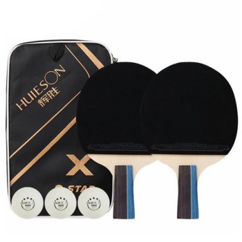 Table Tennis Ping Pong Set with Rackets, Net and Balls