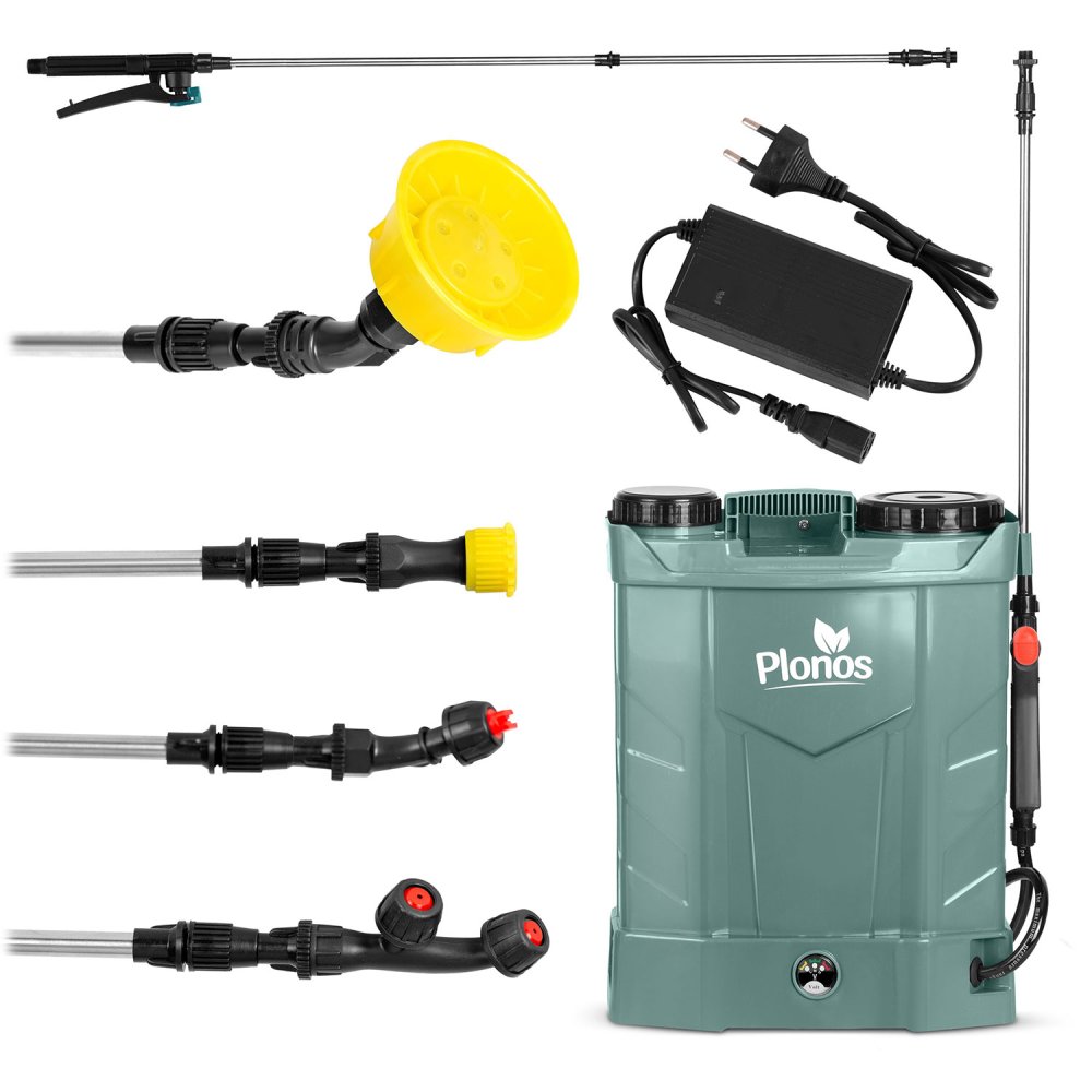 Plonos PL-602 Cordless Battery Sprayer | Efficient & Portable Garden Tool (1)