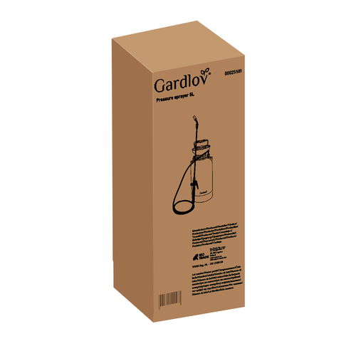 Gardlov 5L Garden Pressure Sprayer with Shoulder Strap 25581 (0)