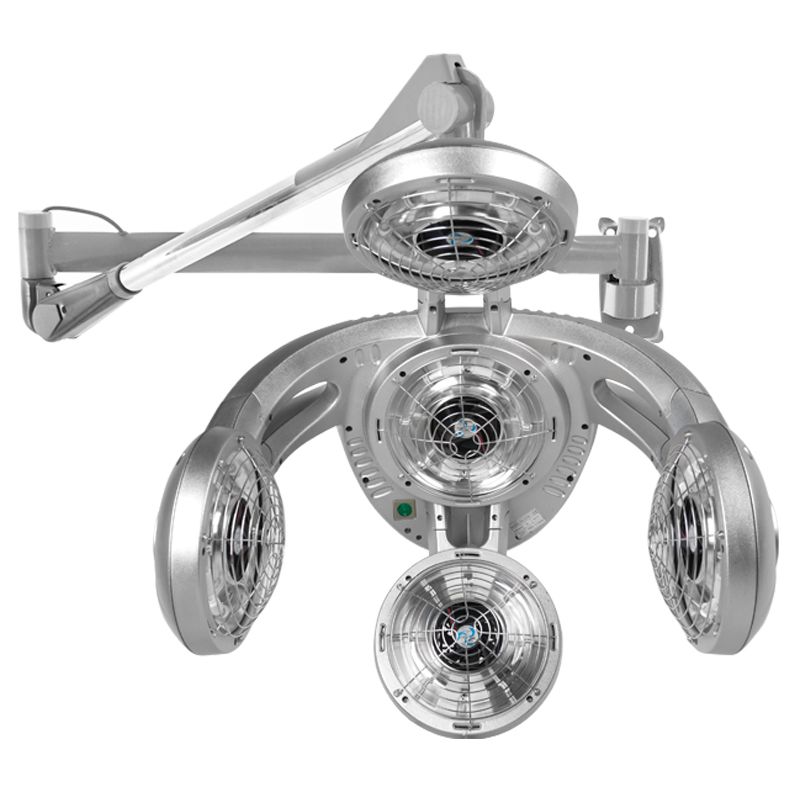 Wall-Mounted Hair Processor Gabbiano GD-505W, Silver (2)