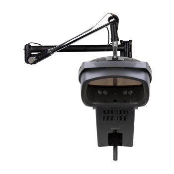 Wall-Mounted Salon Hair Steamer with Ozone Gabbiano 408D, Grey