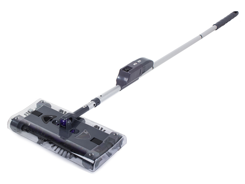 Cordless Electric Sweeper with Rotating Brushes for Hard Floors & Carpets (2)