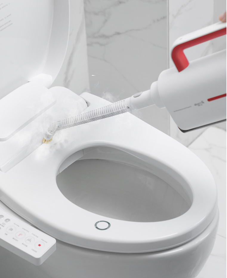Deerma ZQ61 Multifunctional Steammer with 5 Interchangeable Brushes, White (5)