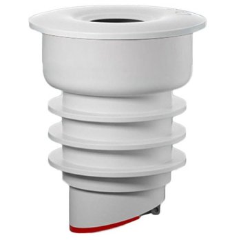 Magnetic Silicone Siphon for Drain Pipes, 35–40 mm, Grey