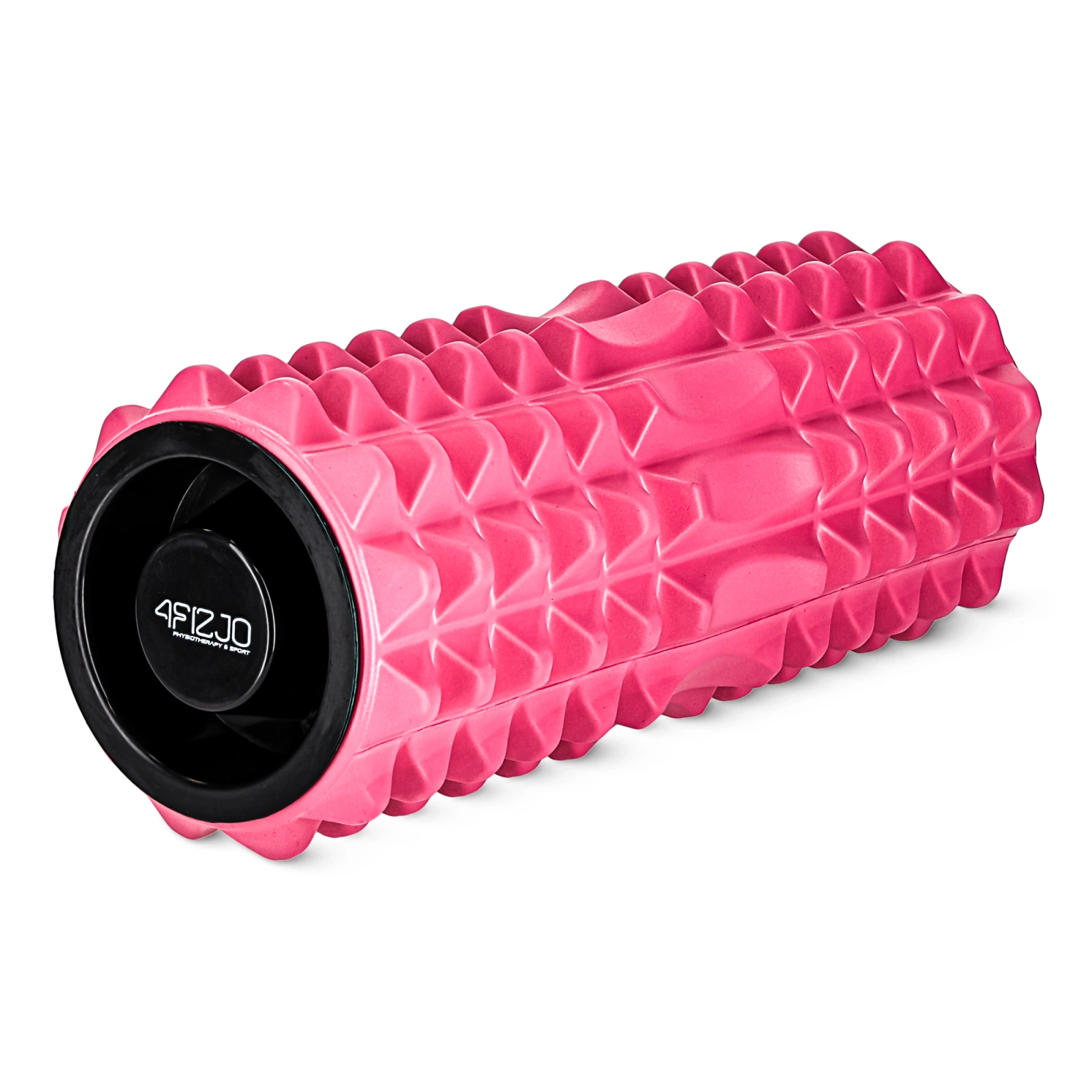EVA Foam Roller with Spikes for Massage 33 cm, Pink