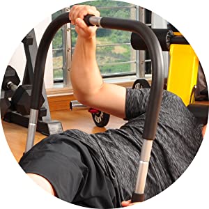 AB Trainer Abdominal Machine Exercise Crunch Roller Workout Exerciser (4)