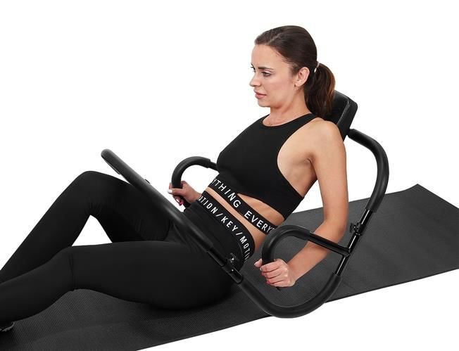 AB Trainer Abdominal Machine Exercise Crunch Roller Workout Exerciser (6)