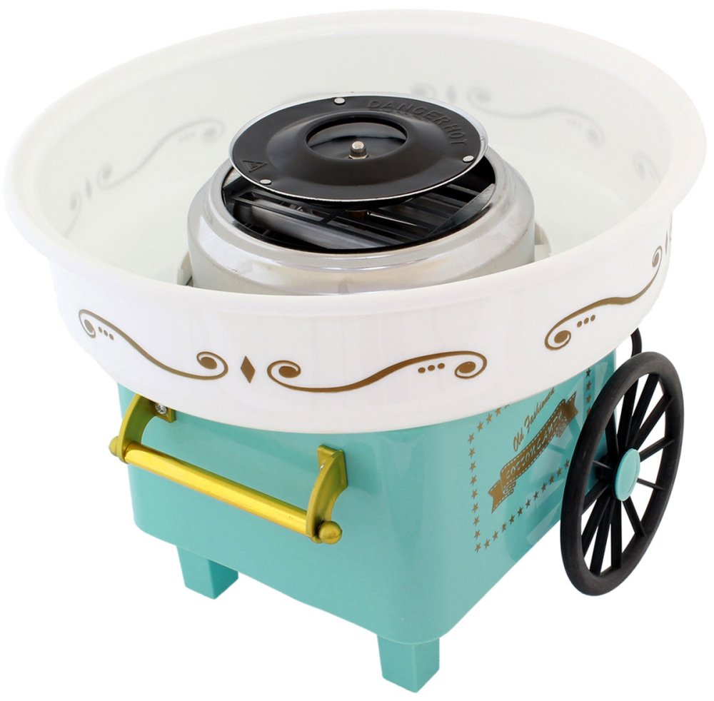 Cotton Candy Floss Sugar Wool Making Machine, Blue (4)