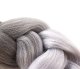 Kanekalon Synthetic Ombre Afro Braids for Hairstyles 60cm, Black-White