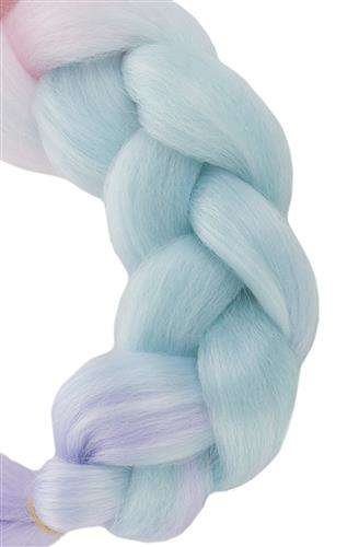 Kanekalon Synthetic Ombre Afro Braids for Hairstyles 60cm, Pastel (1)