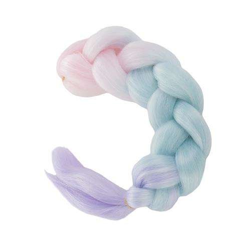 Kanekalon Synthetic Ombre Afro Braids for Hairstyles 60cm, Pastel (3)