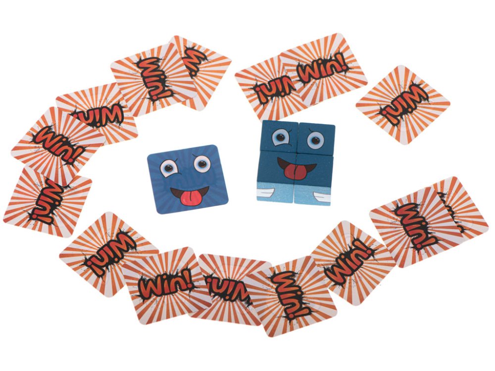 Educational Kids Board Game Constructor Building Blocks Faces Emotions (2)