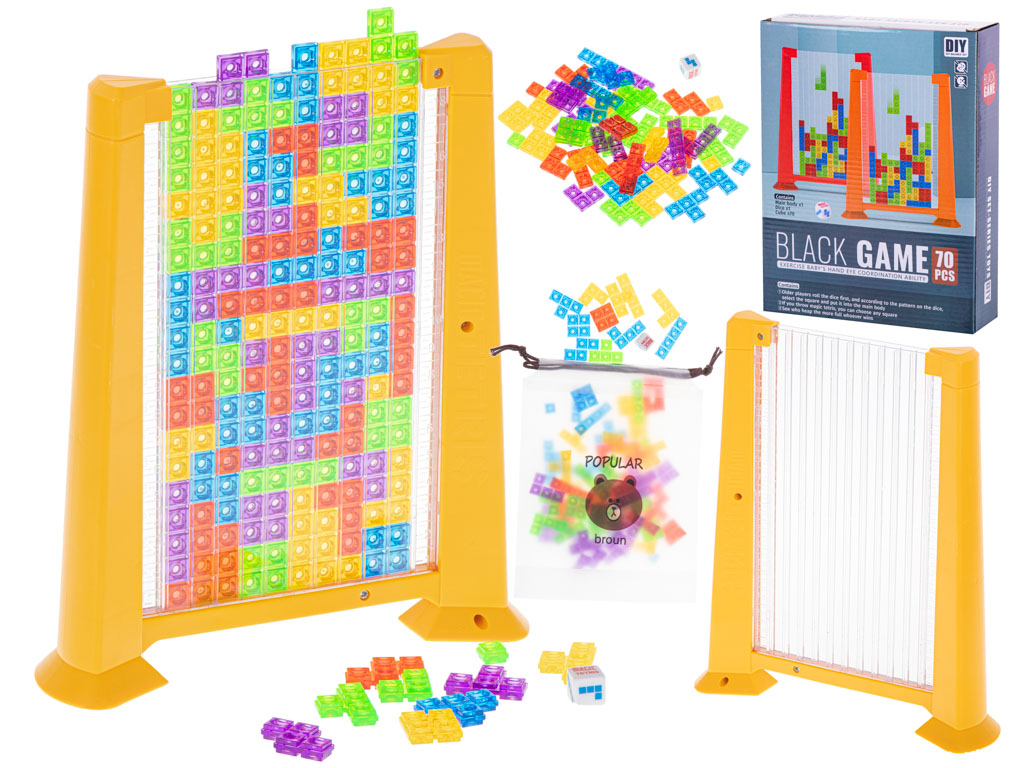 Endless Tetris Puzzle Board Game for Kids