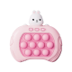 Maxlife MXPS-100 Portable Arcade Pop It Game, Rabbit