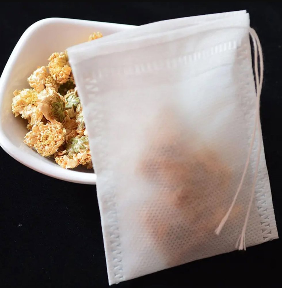 Disposable Tea Filter Bags for Loose Leaf Tea 100 Pcs (3)