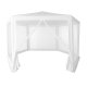 Garden Gazebo Pavilion 2x2 m with Mosquito Net Walls MultiGarden, White