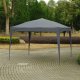 MultiGarden Pop Up Gazebo 3x3 m Automatic Canopy Tent for Garden and Patio, Grey
