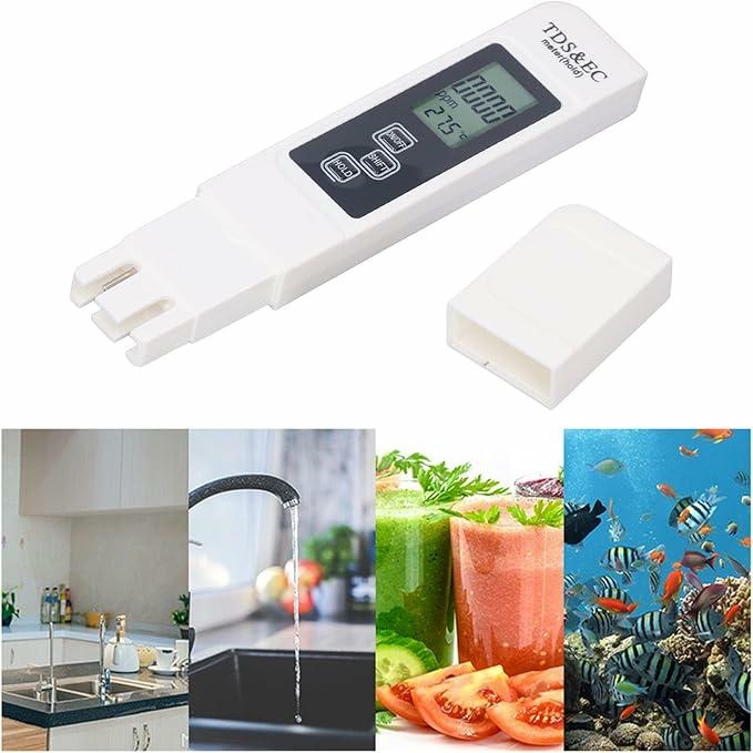 Digital 3-in-1 Water Quality Tester TDS EC Meter with Backlight (2)