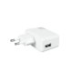 Huslog Power Adapter for Desk Lamp with Wireless Charging, white