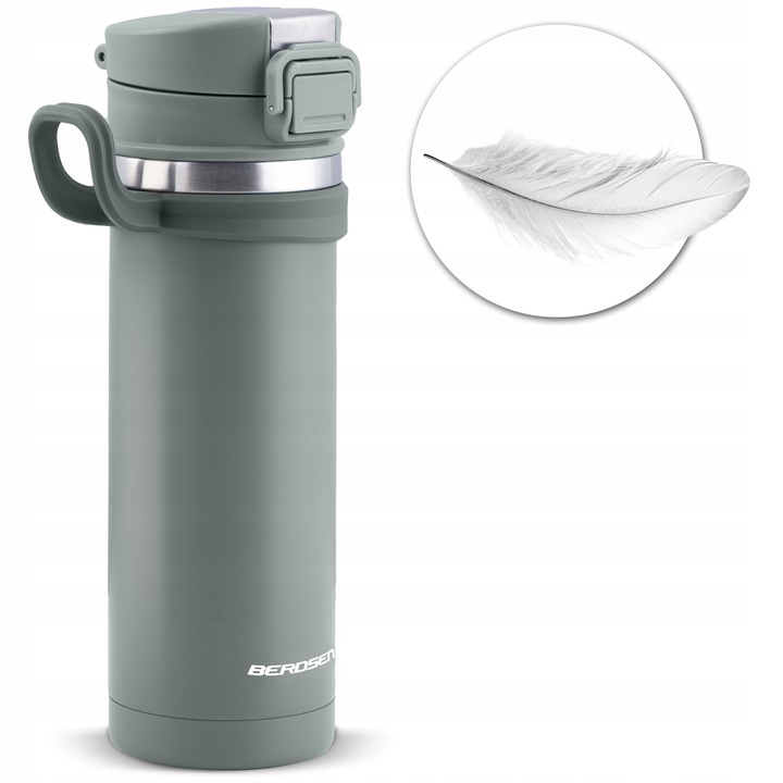 Berdsen BD-783 Vacuum Bottle Thermos 450 ml, Gray (1)