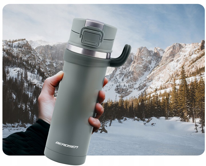 Berdsen BD-783 Vacuum Bottle Thermos 450 ml, Gray (4)