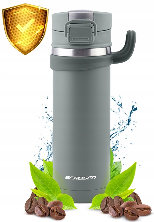 Berdsen BD-783 Vacuum Bottle Thermos 450 ml, Gray (7)