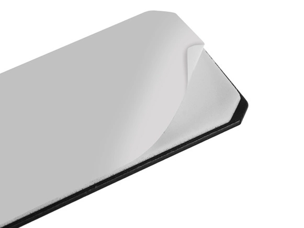 Self Adhesive Toilet Paper Holder No Drilling, Modern Steel Mount, Matte Black (2)