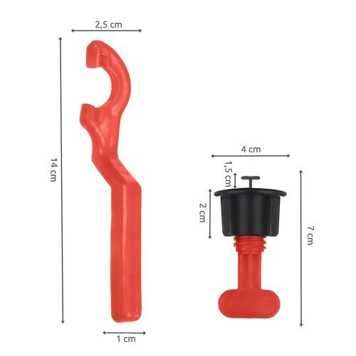Tile leveling system 51 pcs - S14509 (1)