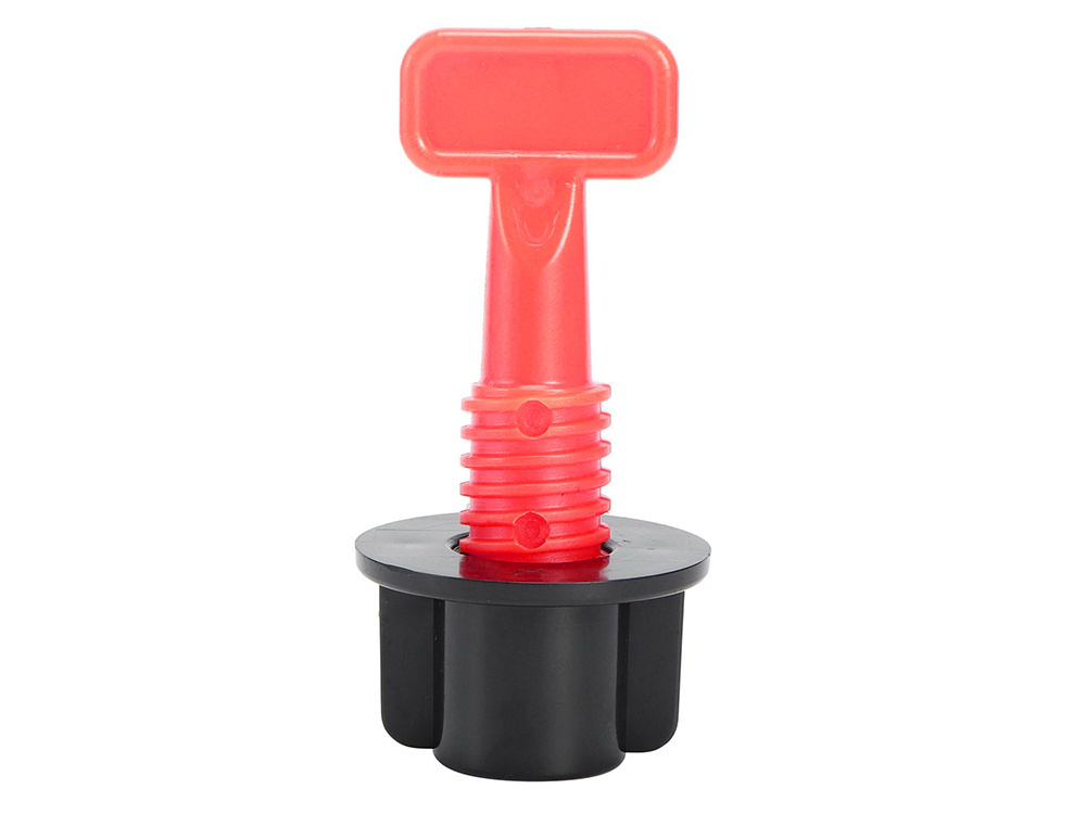 Tile leveling system clips and wedges, 50 pcs, red (2)