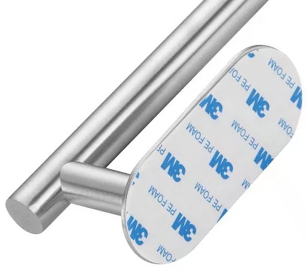 Metal Towel Rack Hanger Holder, 40cm, Silver (0)