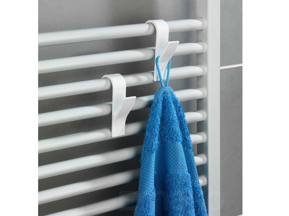 2 Pieces Clothes Towel Hook Bathroom Radiator Hanger (1)