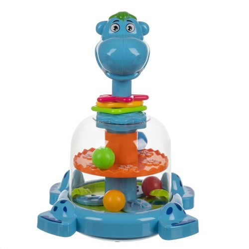 Kruzzel Hippo Push & Spin Carousel Toy 24643 (2)