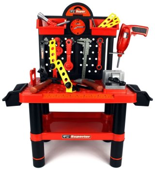 Kids Tool Bench and Workbench with 52 Toy Tools Superior