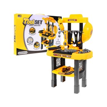Kids Tool Bench Workshop Playset with 23 Toy Tools for Toddlers