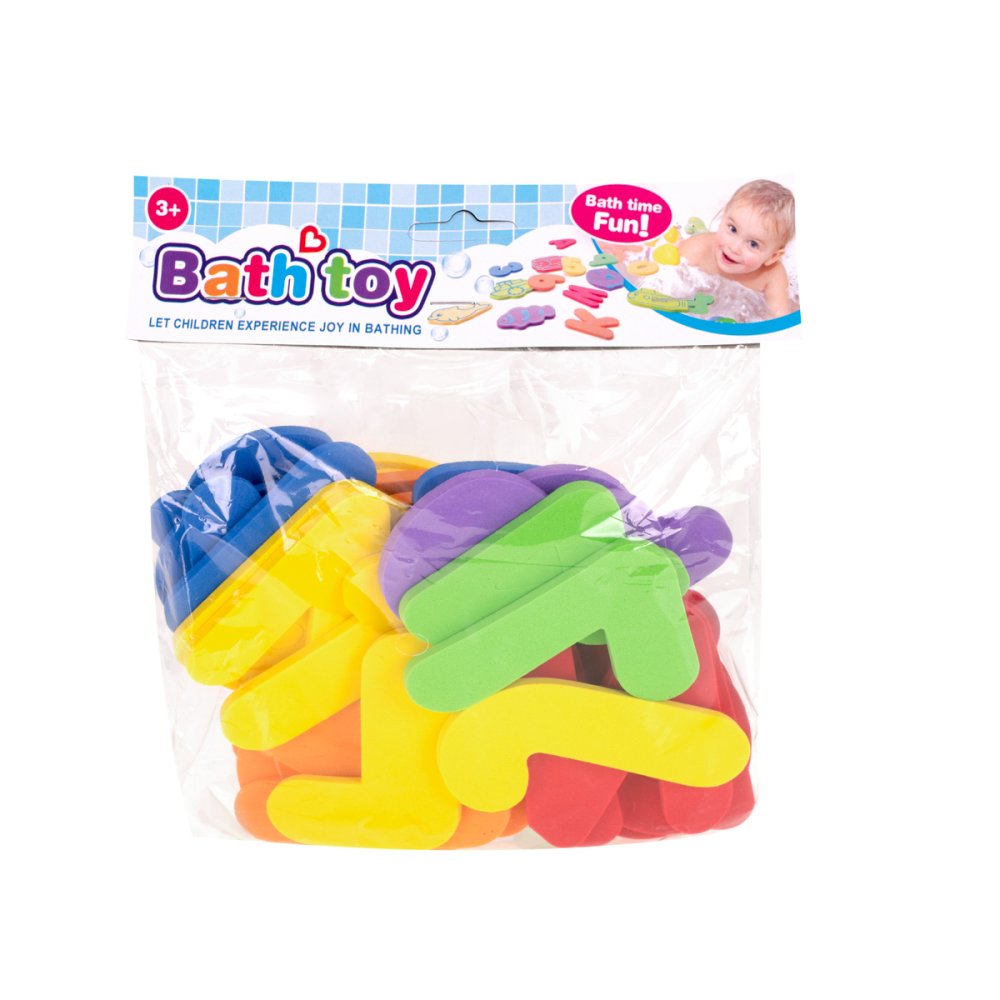 Foam Floating Bath Toys Numbers Letters, 36 pcs. (1)