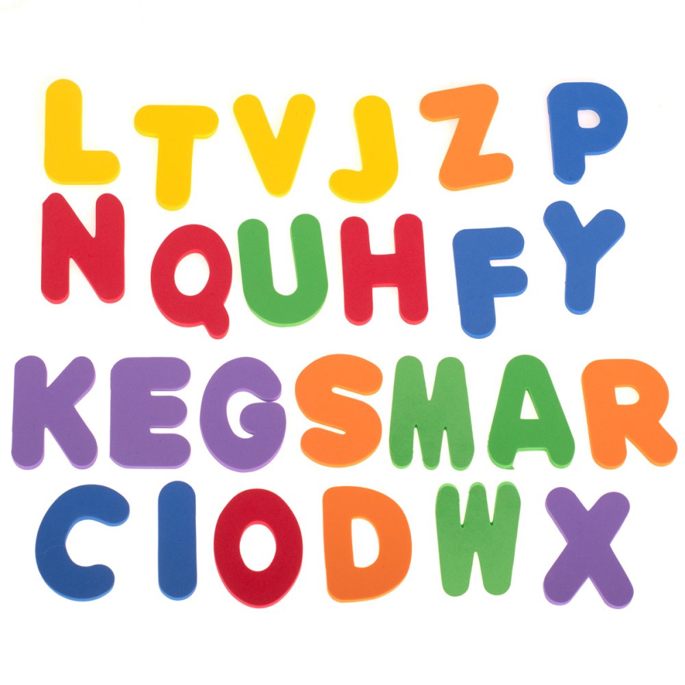 Foam Floating Bath Toys Numbers Letters, 36 pcs. (4)