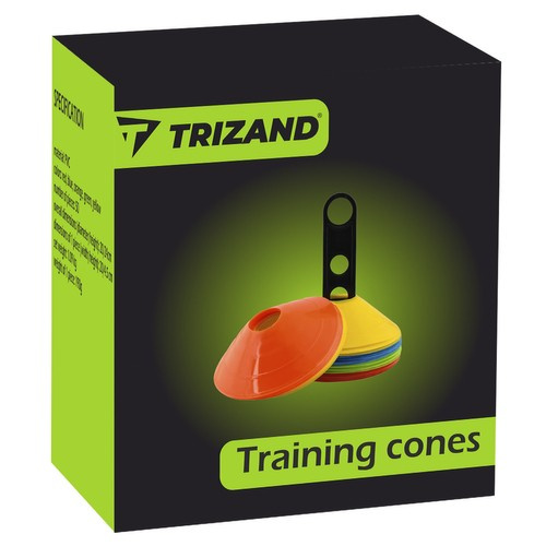 Training Disc Cones Set of 50 with Stand and Bag 23422 (0)