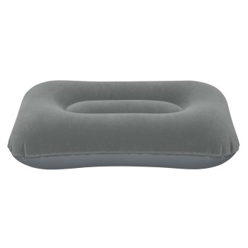 Bestway inflatable velour pillow 42 x 26 cm grey