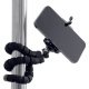 Eleastic tripod a phone and a selfie camera