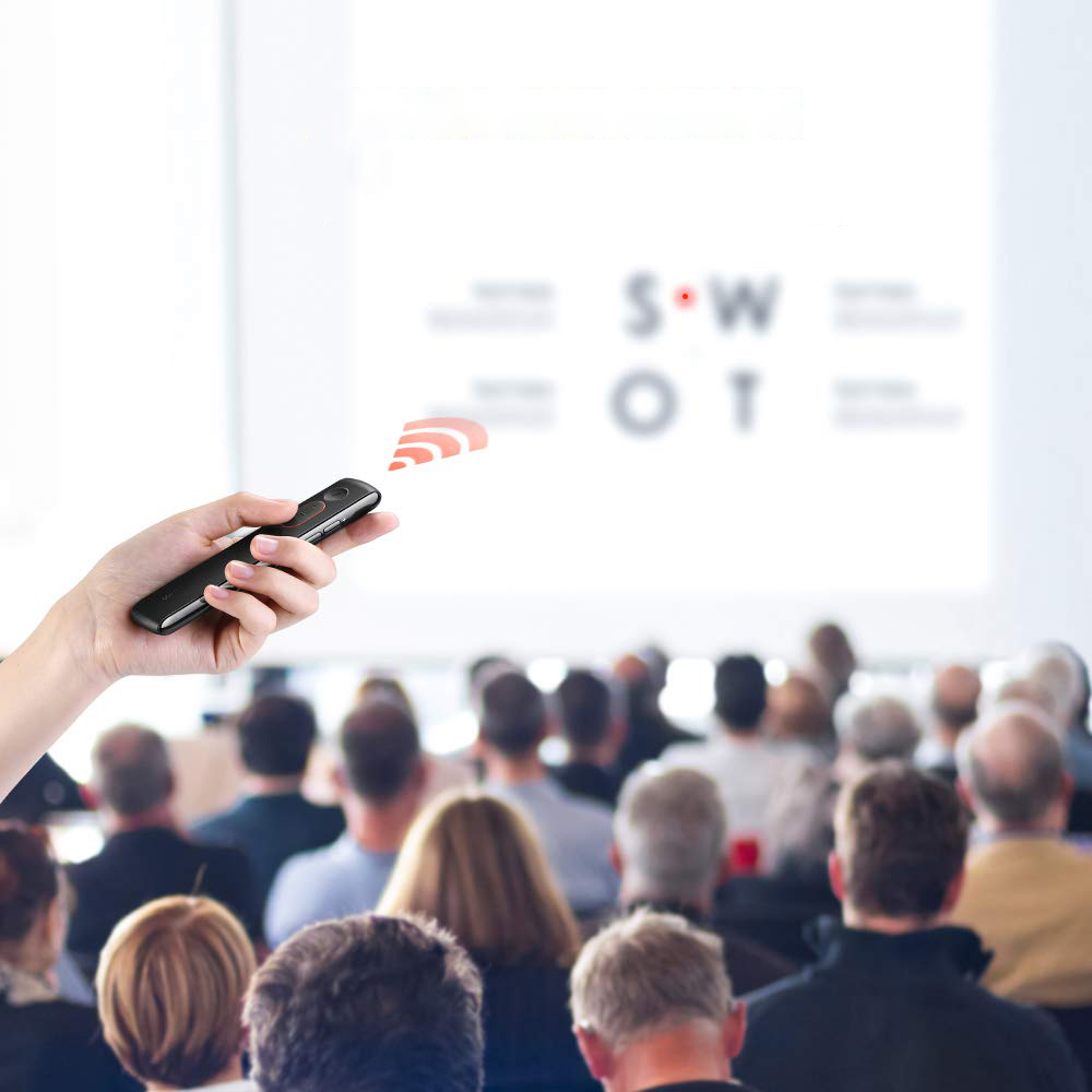 Ugreen Laser Pointer with Remote Control for PC Projector Laptop, Black (3)