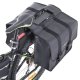 L-BRNO Double-sided Bicycle Bag on the Trunk 35L, Black