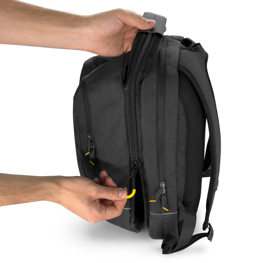 Wozinsky WBB30BK Two-piece Bicycle Trunk Bag Backpack 2in1 30L, Black (1)