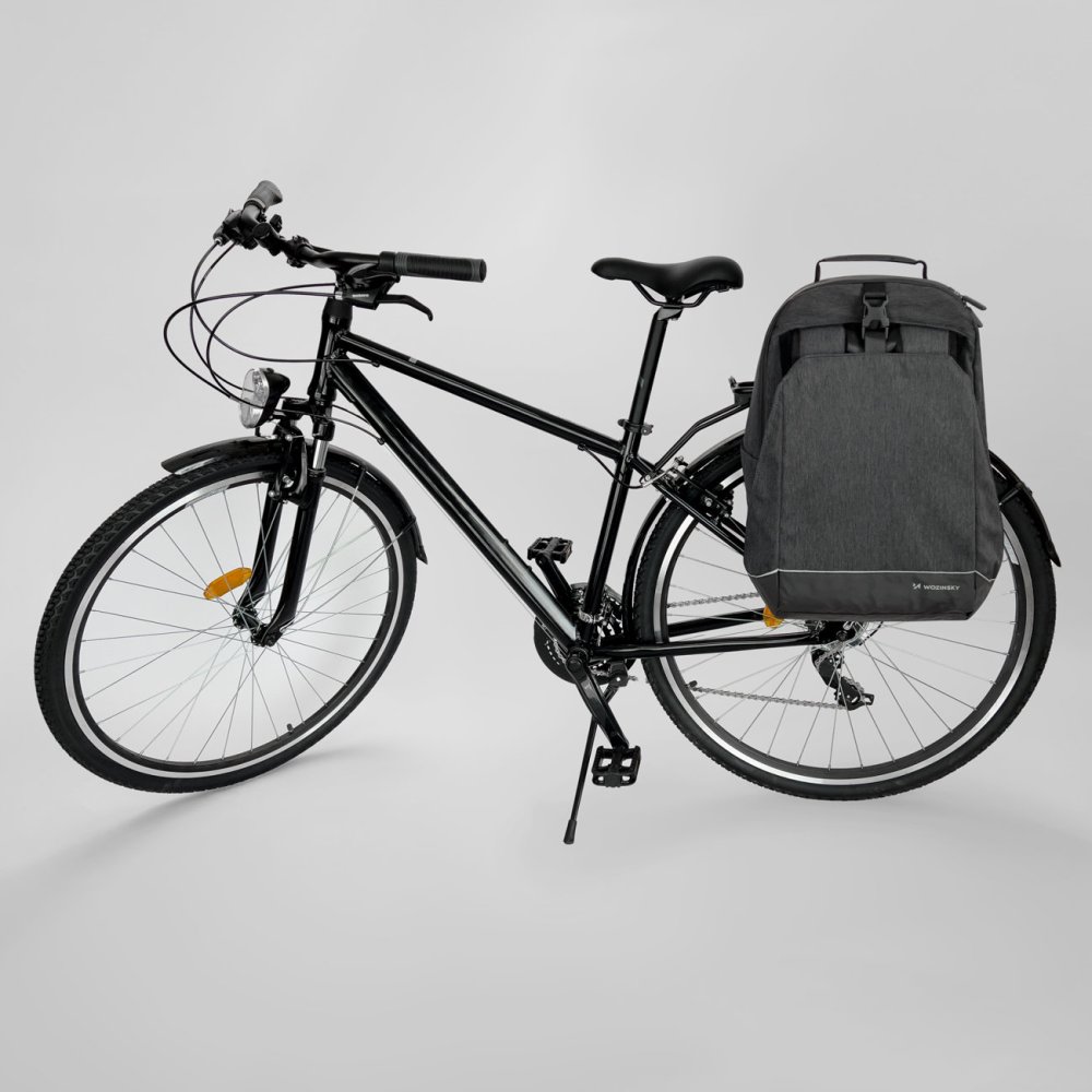 Wozinsky WBB33BK Bicycle Trunk Bag Backpack 2in1 30L, Black (9)