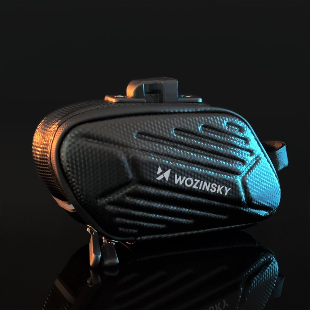 Wozinsky Bicycle Bag Pouch Under Saddle Seat 1.5L, Black (4)