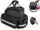 Expandable Bike Rack Bag, Bicycle Rear Seat Bag